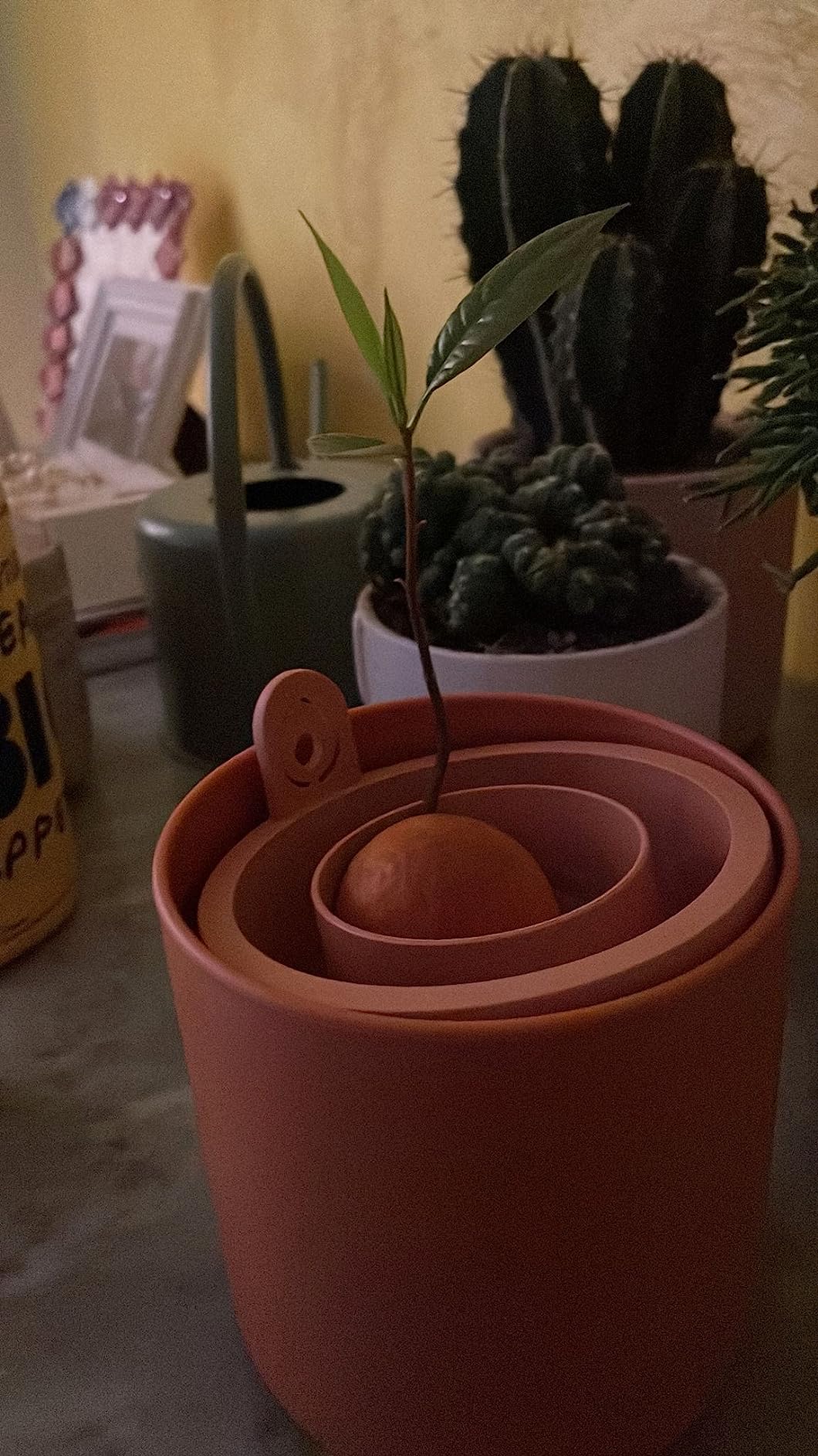 elho Amazing Avocado Pot Blumentopf leaf green 12 cm recycelt
