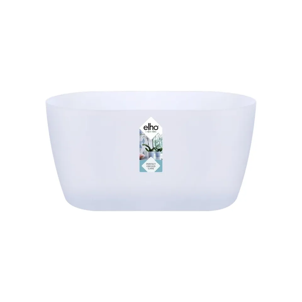 elho Brussels Orchidee Duo Blumentopf 25 cm transparent Doppel