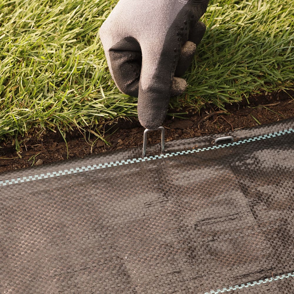 GardenMate Erdanker verzinkt 100mm 100 Stück Flachkopf