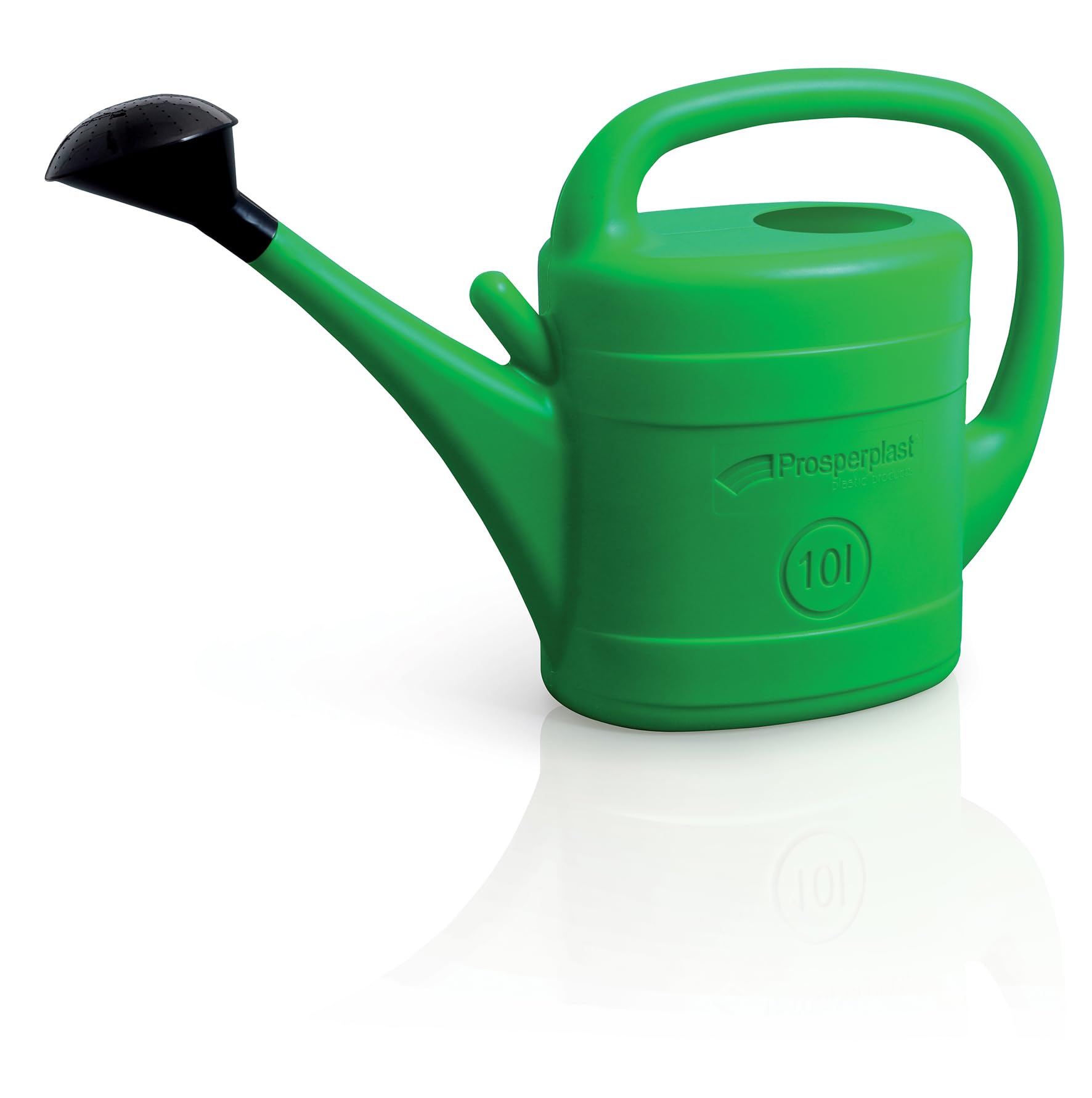 Prosperplast Classico Gießkanne 10 Liter grün 2er Set mit Brause
