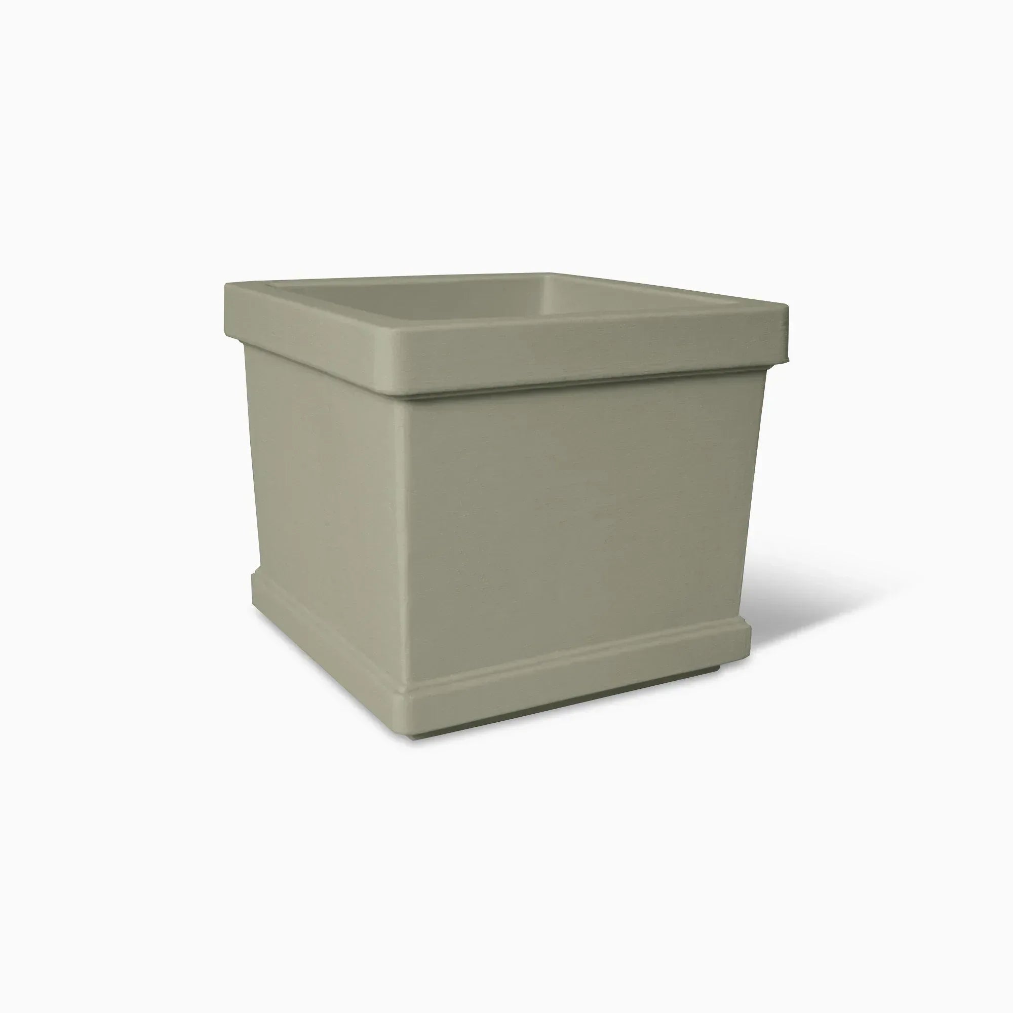 Serralunga Neoclassic Quadro Pflanztopf Weiß 47 cm Eckig