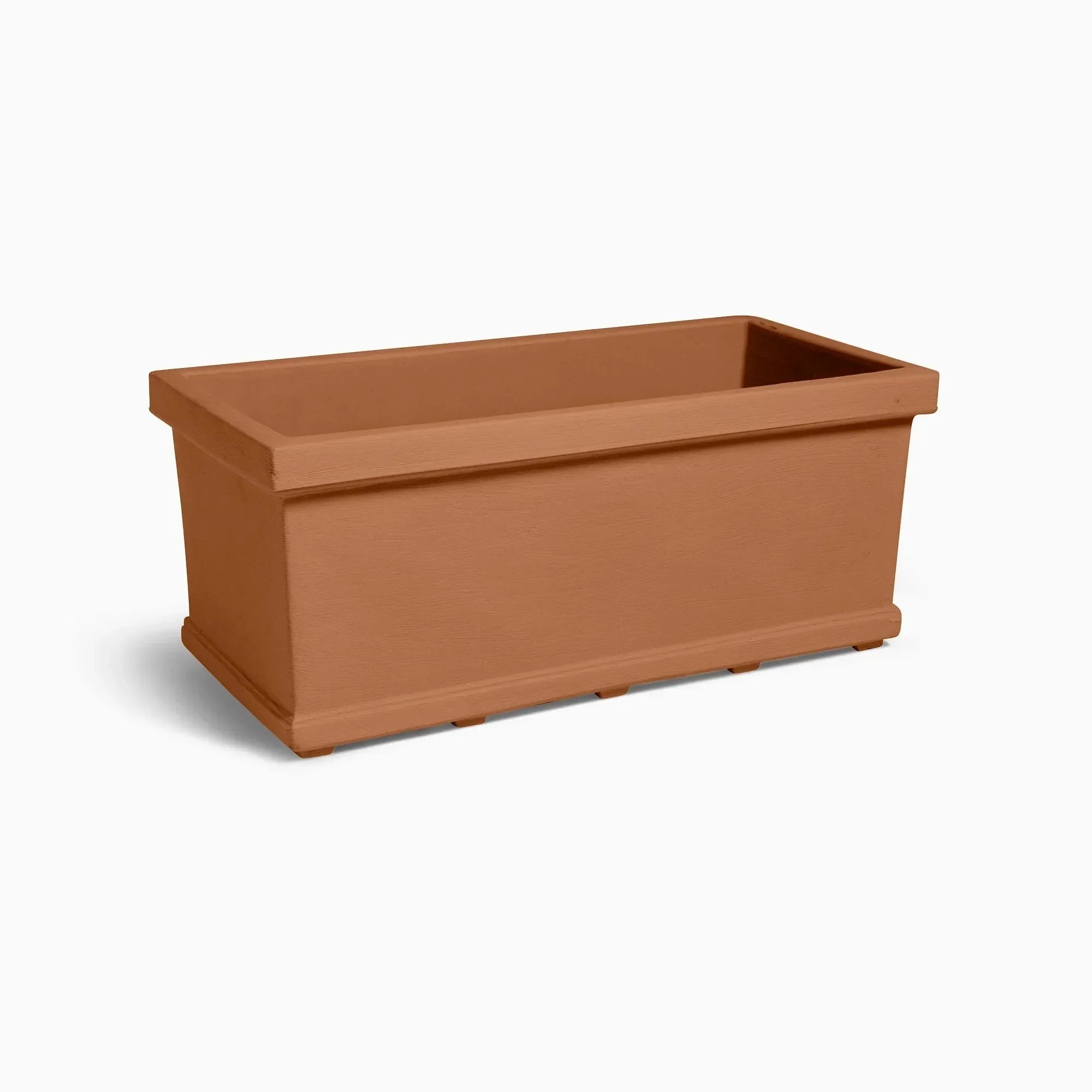 Serralunga Neoclassic Pflanztopf Weiß 80x35x35 rechteckig