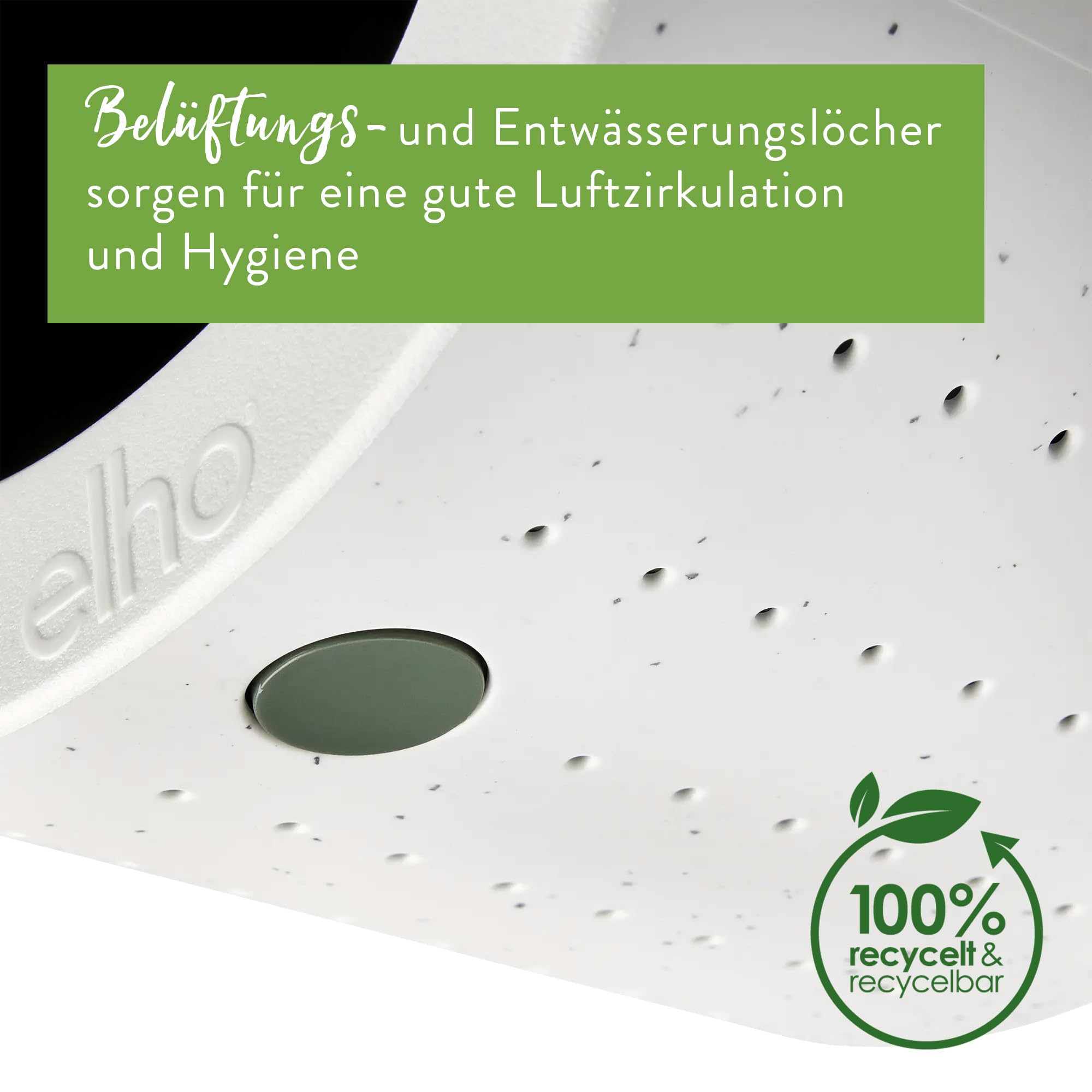elho Essential Vogelfutterhaus 18 cm Fibrous Grey