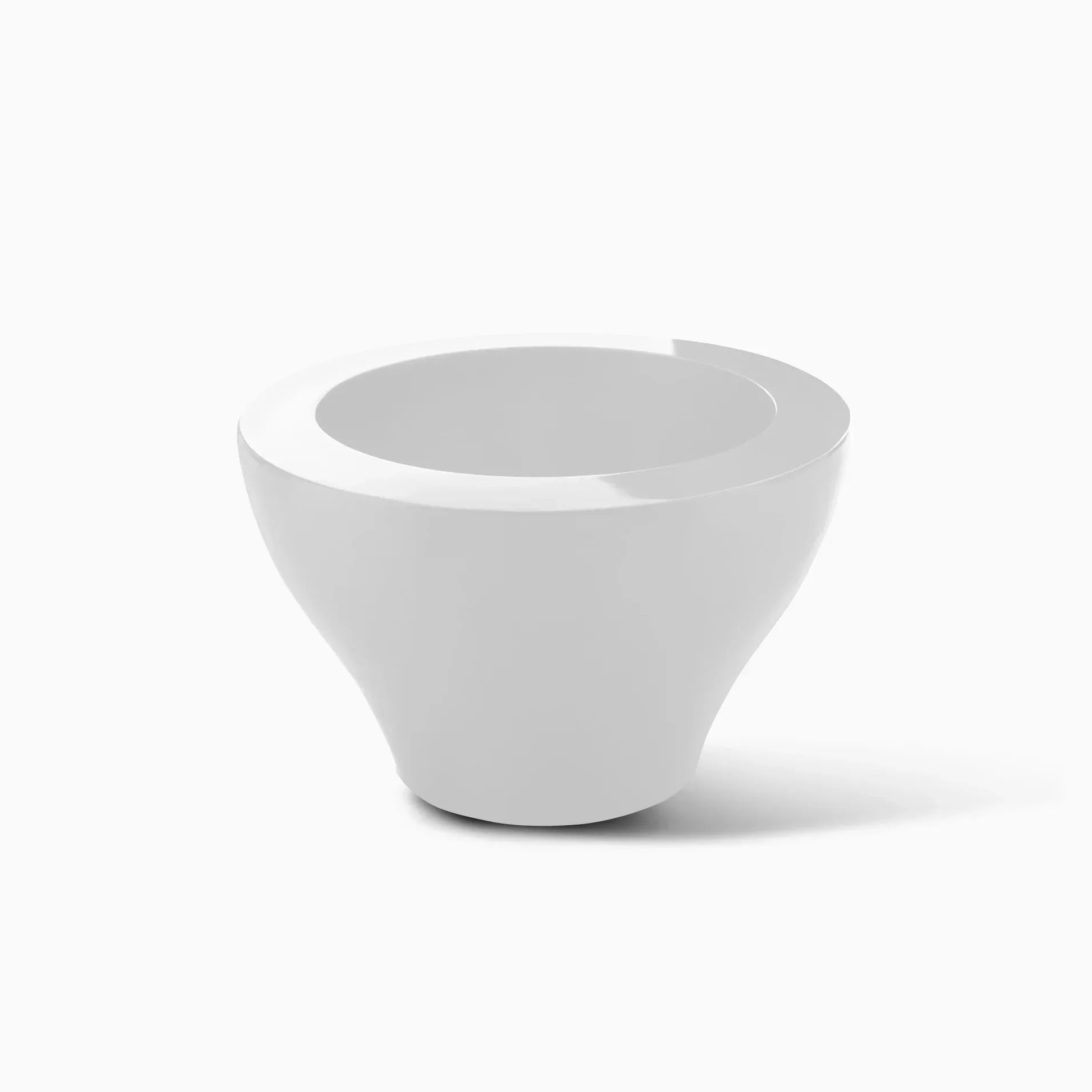 Serralunga Ming Pflanztopf Weiß 56,5 cm rund