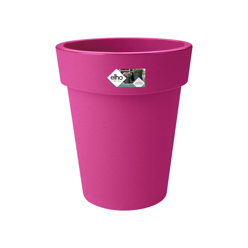 elho Green Basics Topf Blumentopf Kirschrot 35 cm hoch