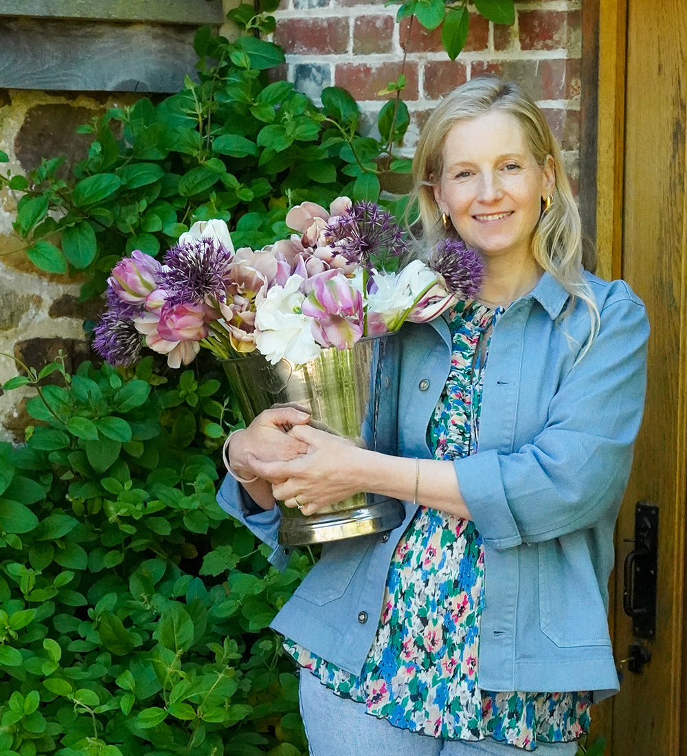 Sarah Raven Savannah Miller Blumenzwiebeln 45St rosa Tulpen Mix