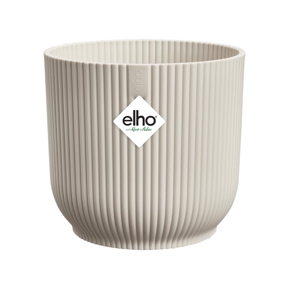 elho Vibes Fold 22 cm Blumentopf Linen White für innen