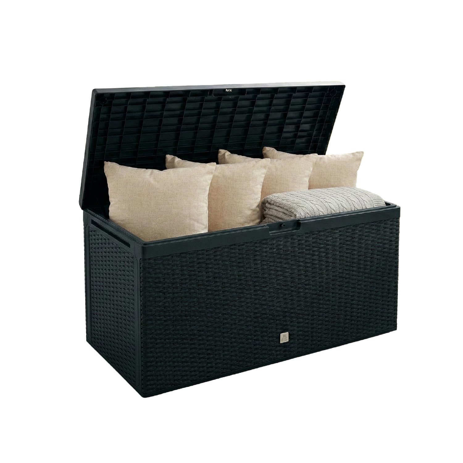 Prosperplast Boxe Rato Plus Gartenbox 290L Anthrazit Rattan