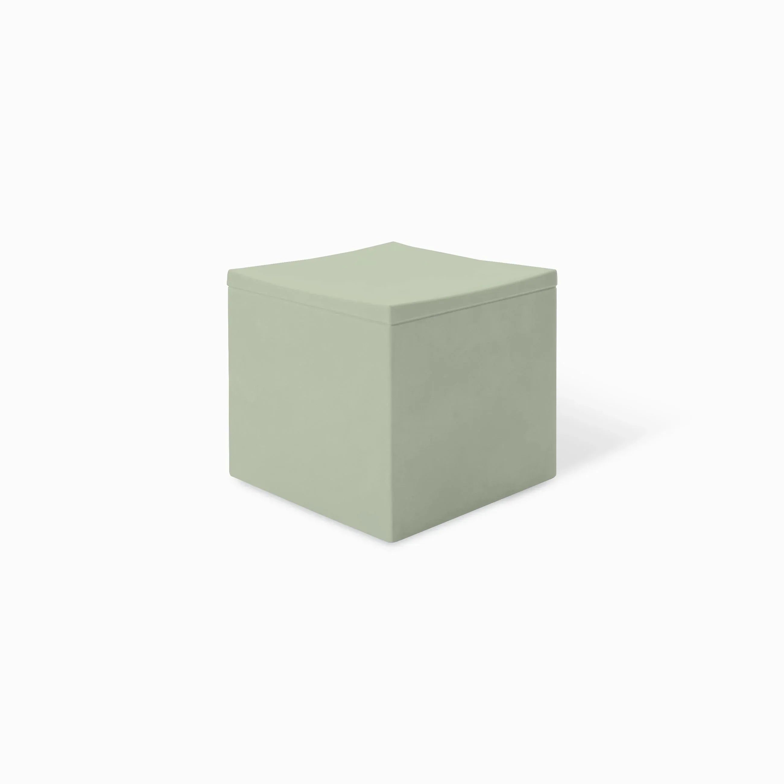 Serralunga Lounge Cube Hocker Weiß 37x37x36 eckig