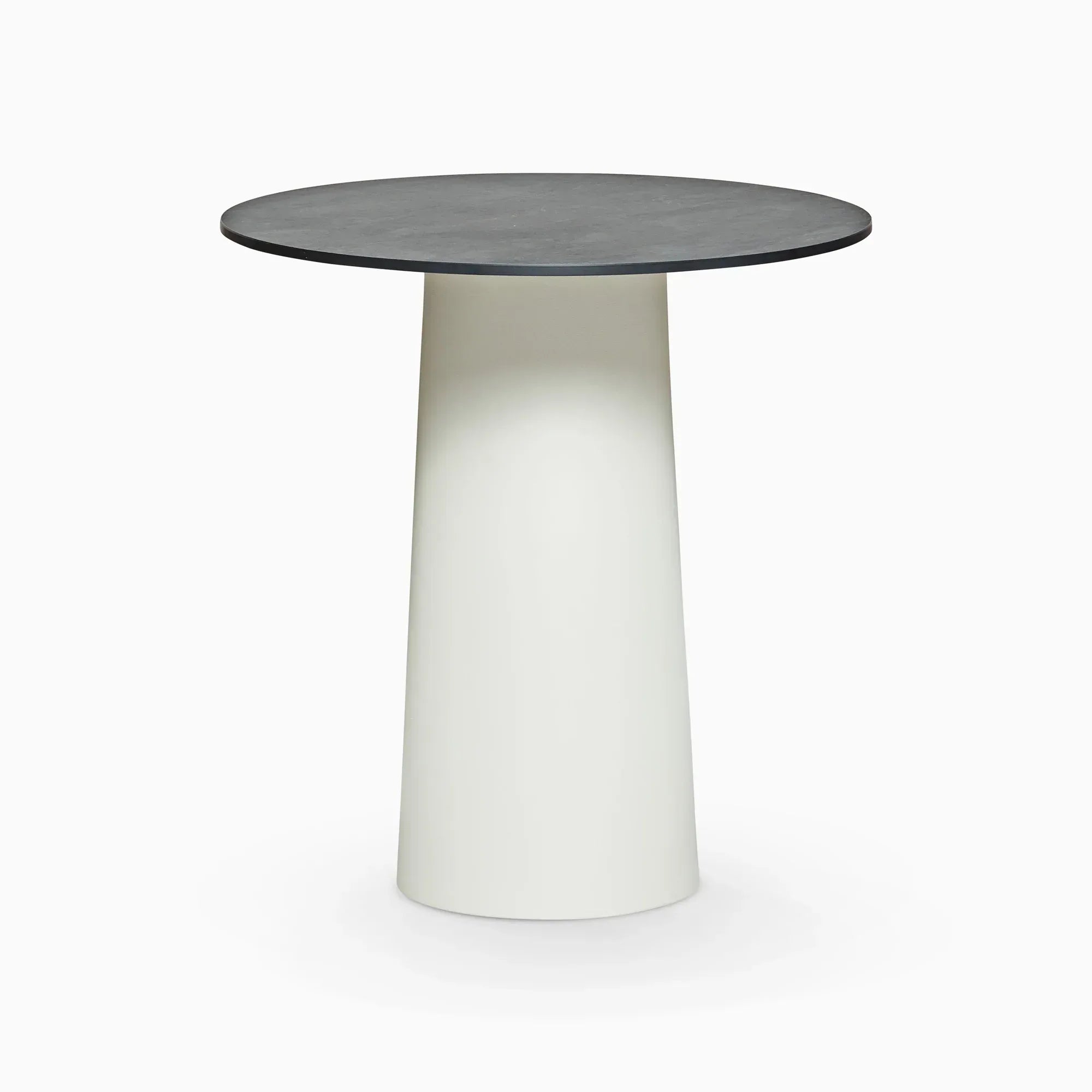 Serralunga LouLou 105 Slim Tisch Rund 60 Carrara Weiß