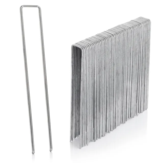 GardenMate Erdanker verzinkt flach 200mm 100 Stück