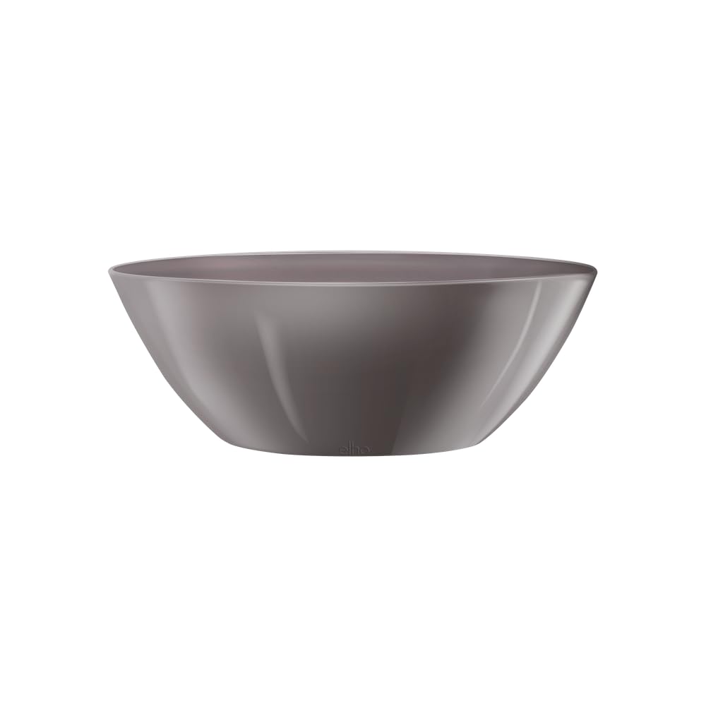 elho Brussels Diamond Oval 20 Blumentopf Oyster Pearl