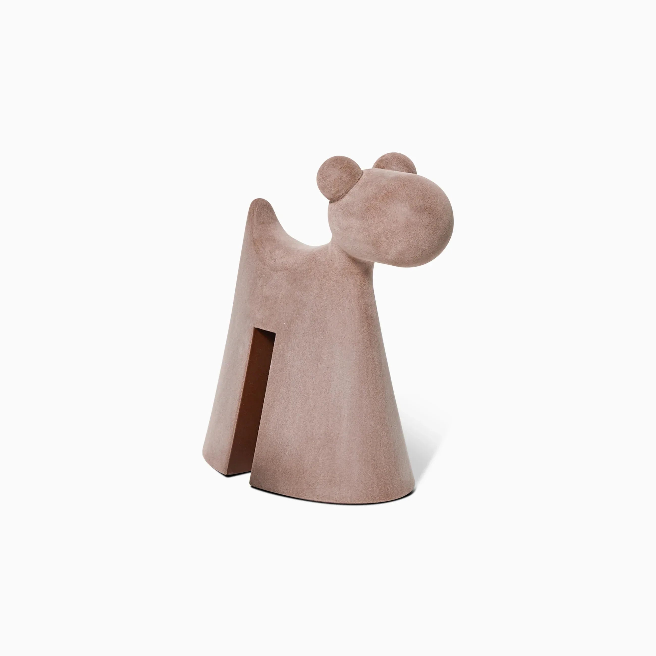 Serralunga Doggy Hocker Moleskin Anthrazit Deko