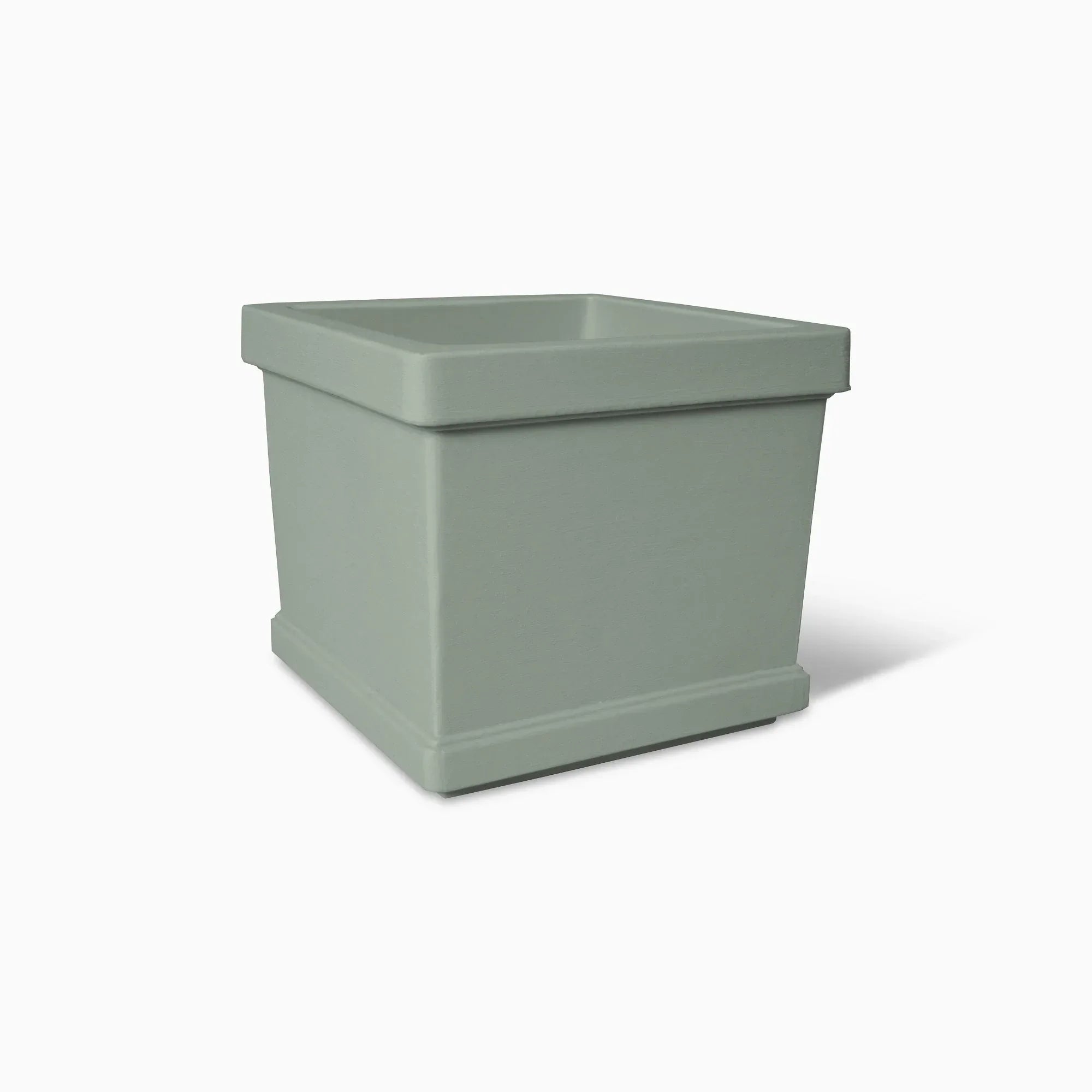 Serralunga Neoclassic Quadro Pflanztopf Weiß 47 cm Eckig