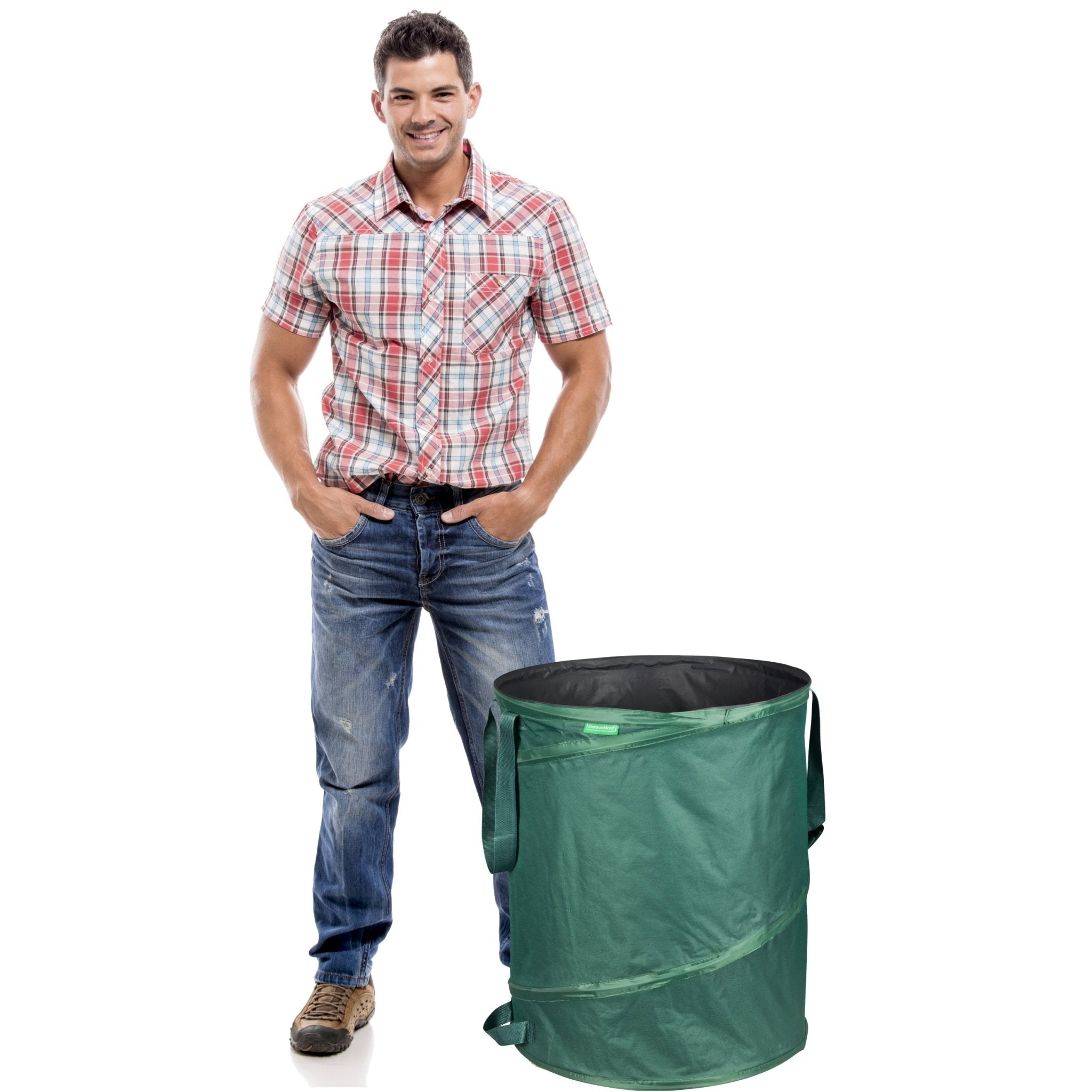 GardenMate Gartensäcke Pop Up 160L Oxford Gartensack 3er Set