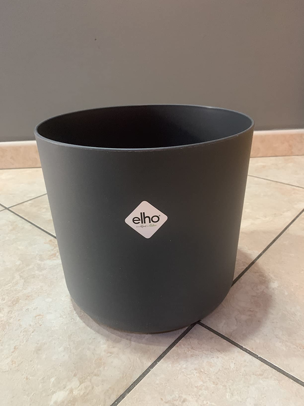 elho B.for Soft Blumentopf 25 cm Anthracite recycelt