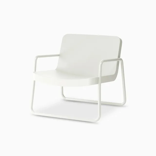 Serralunga Time Out Sessel Weiß Gartensessel Polyethylen