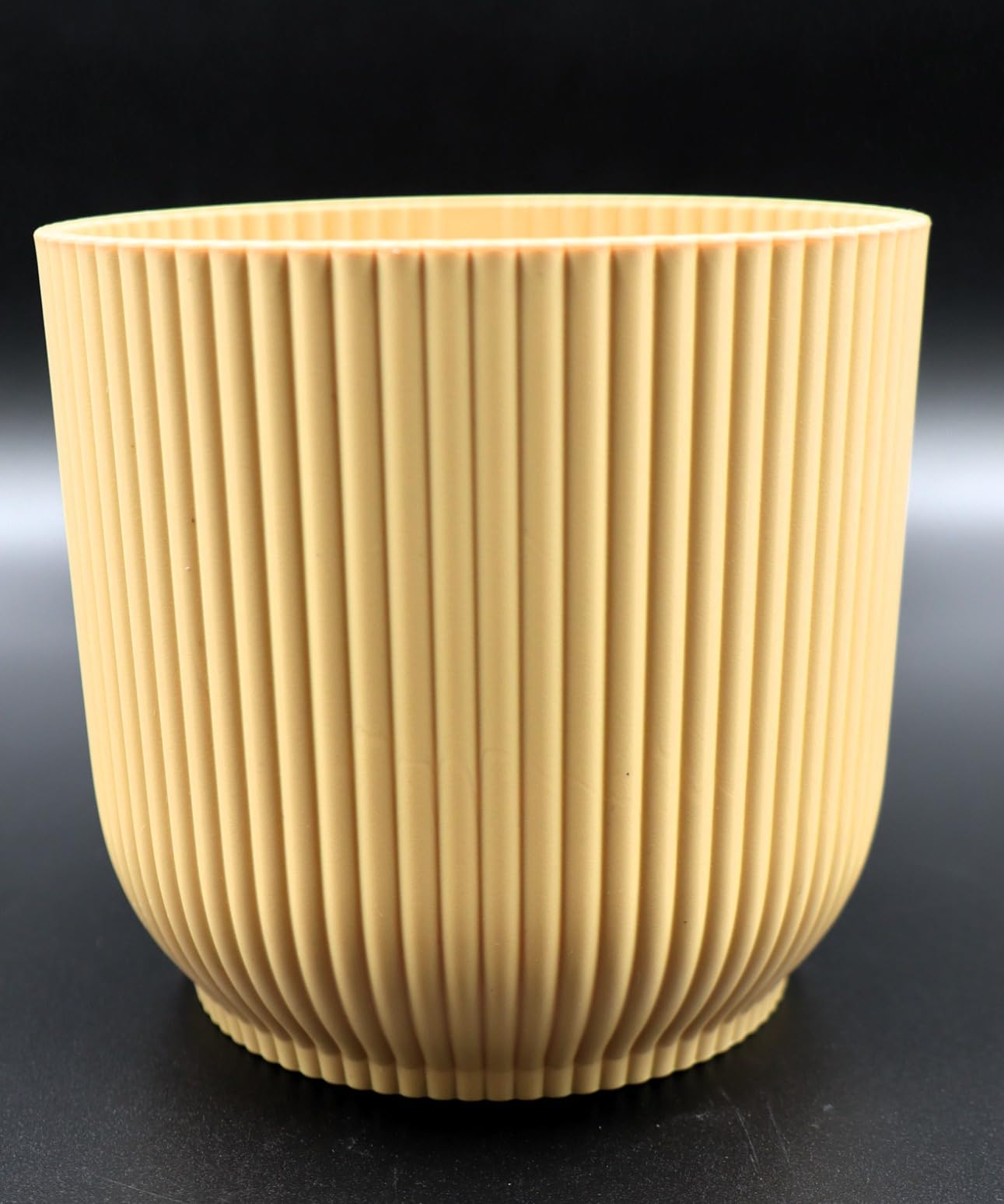 elho Vibes Blumentopf Mini 7cm buttergelb rund für innen