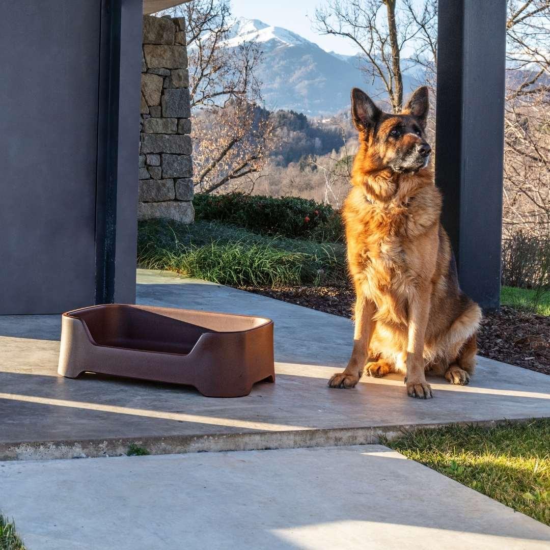 Serralunga Dogs Palace Hundebett Salbei 67x47x20
