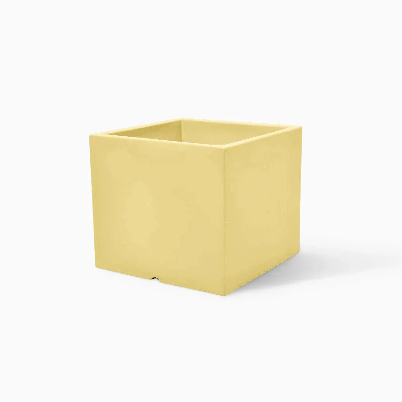 Serralunga Cubotti Deep Pflanztopf Weiß 50x50x45