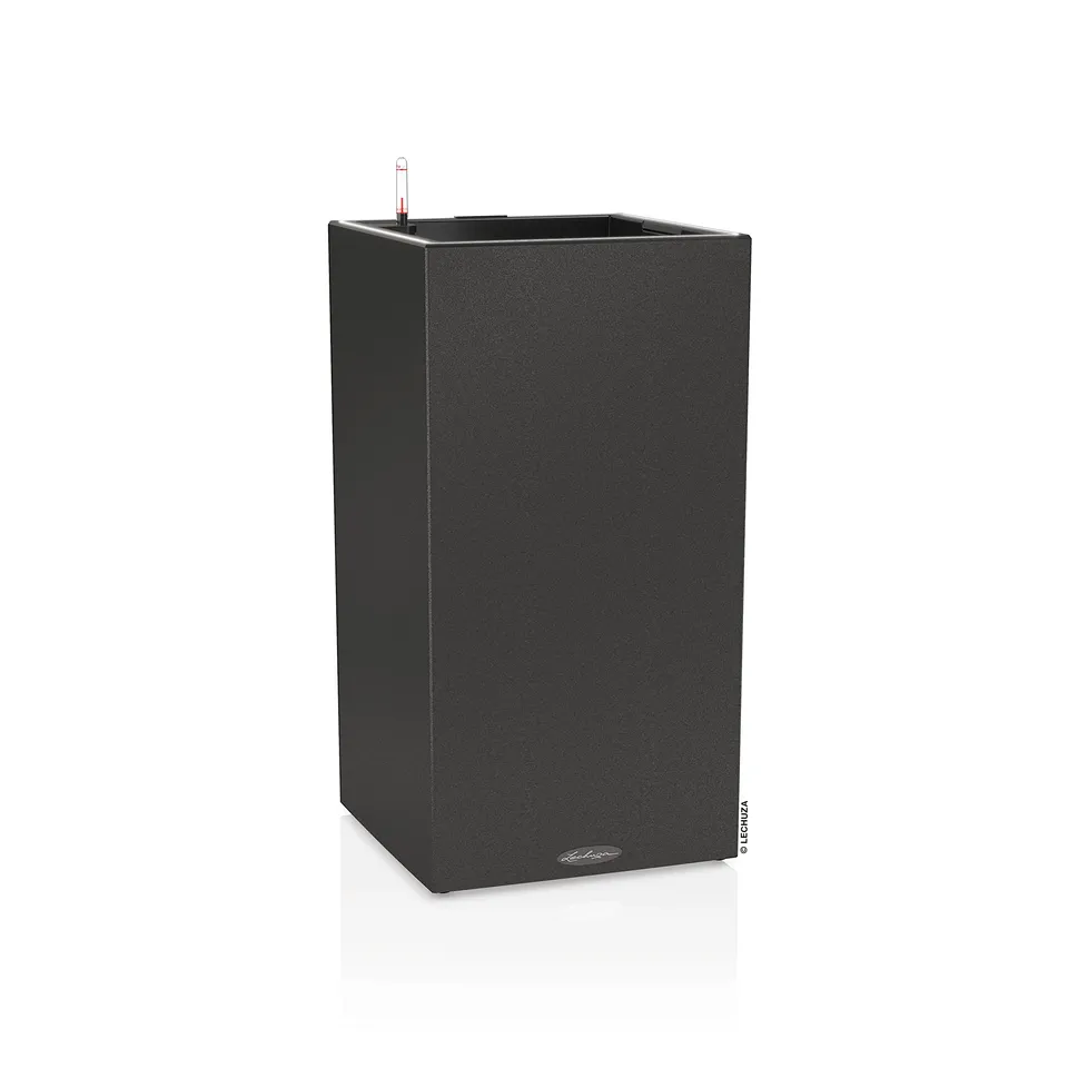 Lechuza Canto Stone 40 LED high Pflanzsäule graphitschwarz Bewässerung
