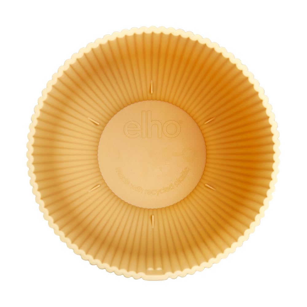 elho Vibes Fold Coupe 14 Blumentopf gelb Buttergelb 13,9 cm