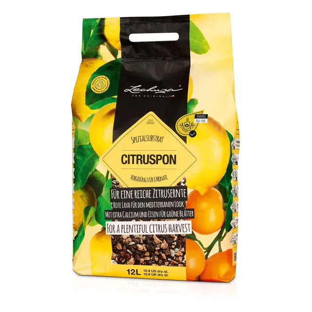 Lechuza Pon Citruspon Pflanzsubstrat 12L torffrei Zitruserde