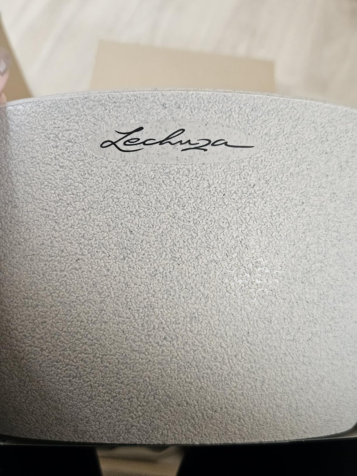 Lechuza Cubeto Stone 40 Pflanzschale Graphitschwarz Bewässerung