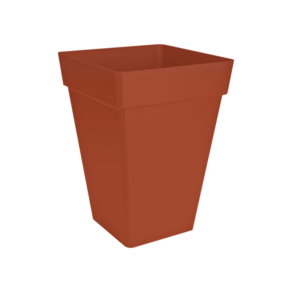 elho Loft Urban Eckig Hoch 30 Blumentopf Brique 29,5 cm