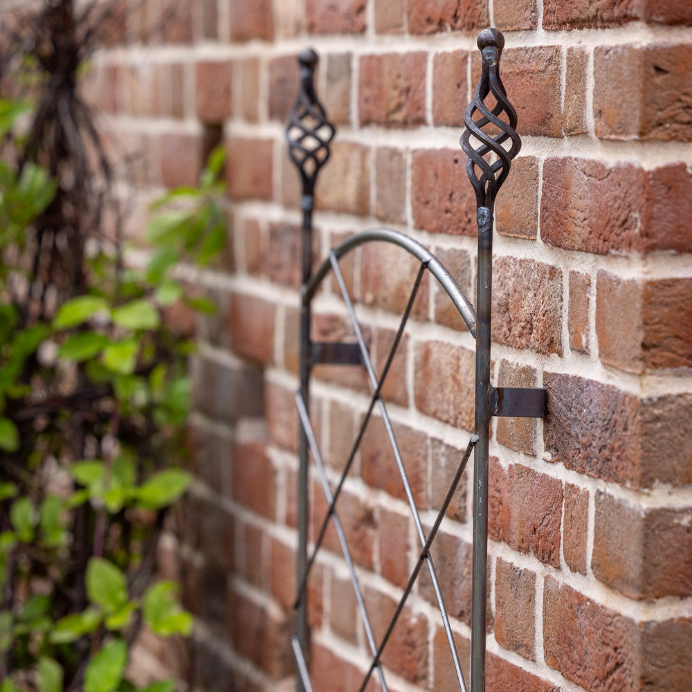 Sarah Raven Gardening Decorative Wall Trellis Rankgitter 164 cm Rost