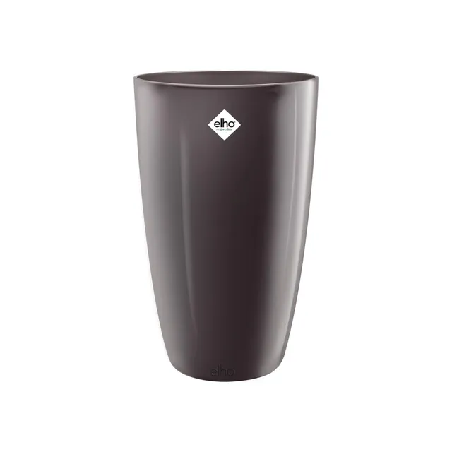 elho Brussels Diamond Rund Hoch 32 Blumentopf Oyster Pearl Kunststoff