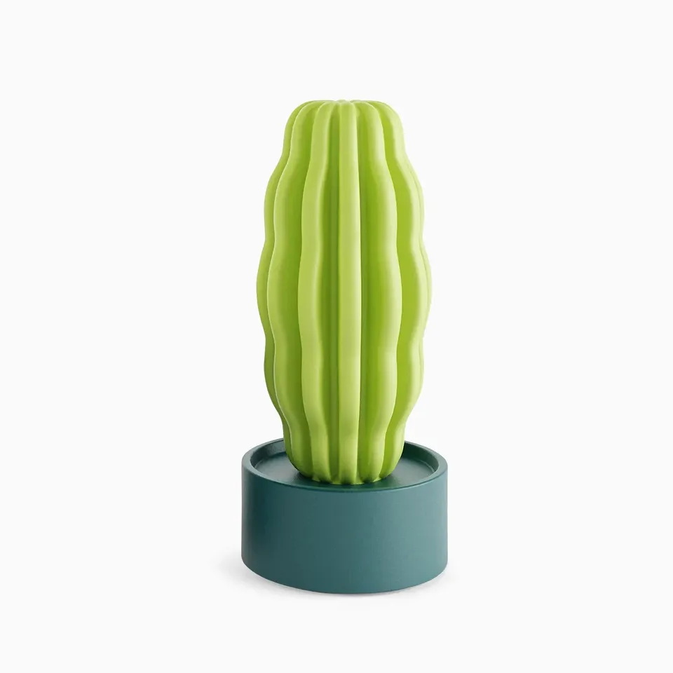 Serralunga Cactus Long Dekoobjekt Verde Oliva