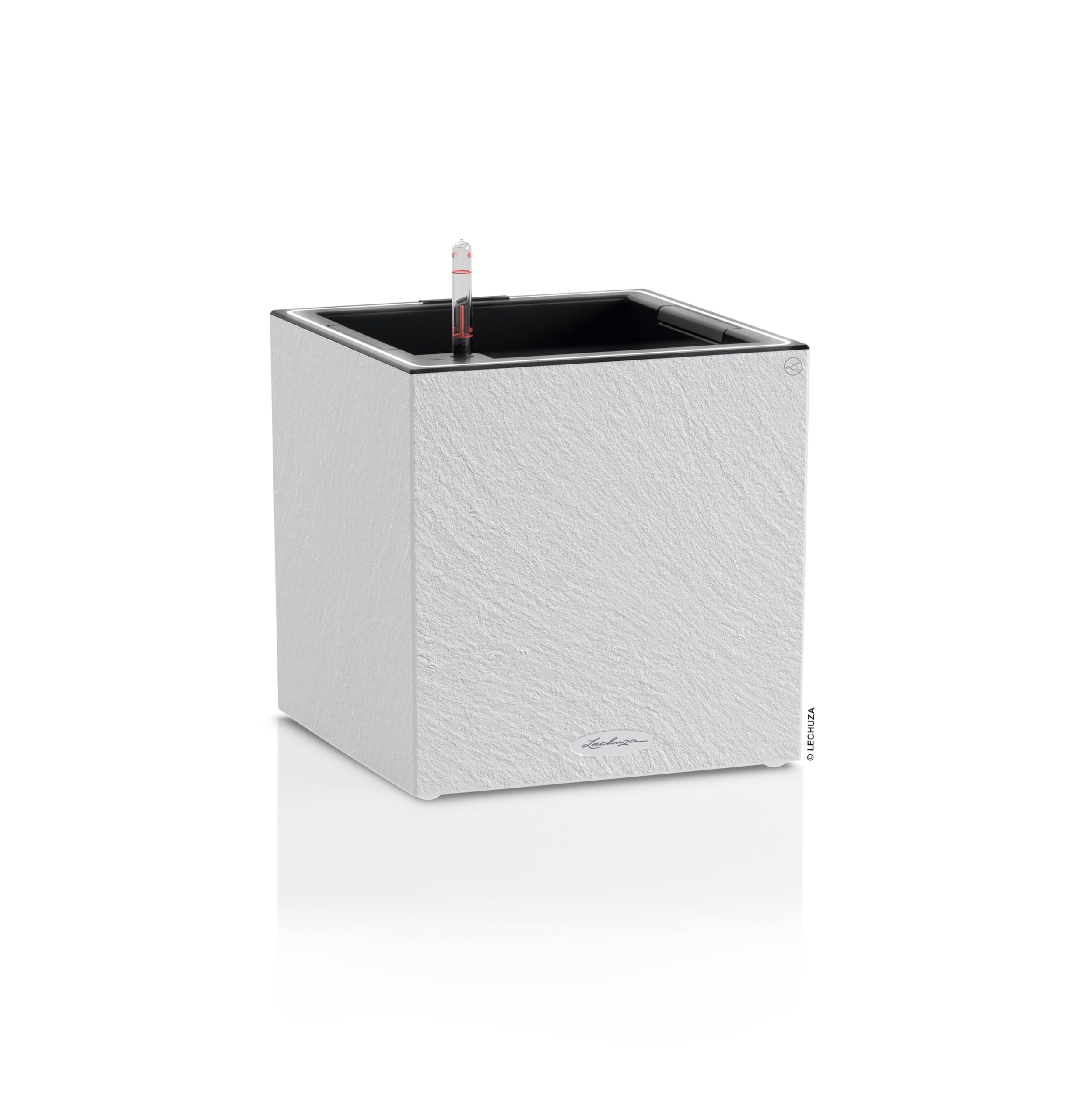 Lechuza Canto Slatestone 30 Low Pflanzgefäß dark grey 12 L