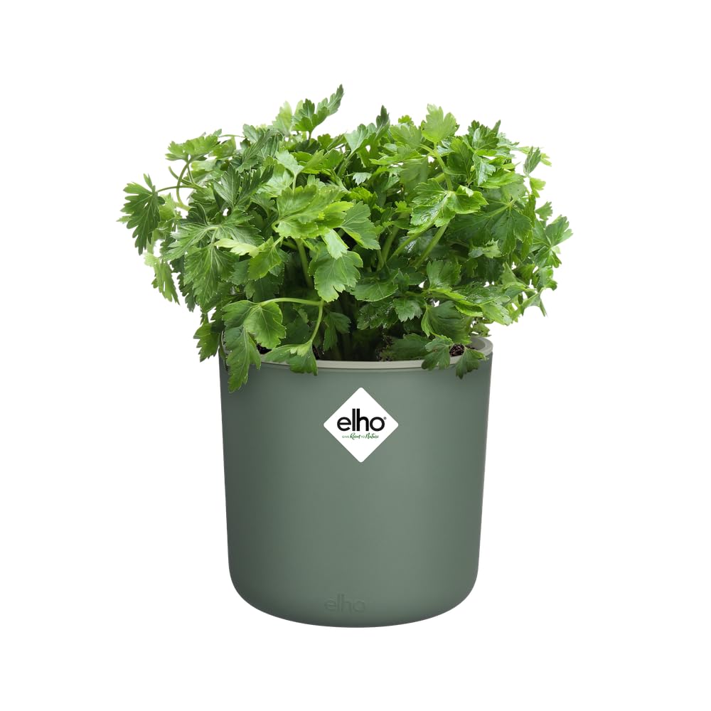 elho Happy Herbs 14 Kräutertopf Leaf Green 14,5 cm