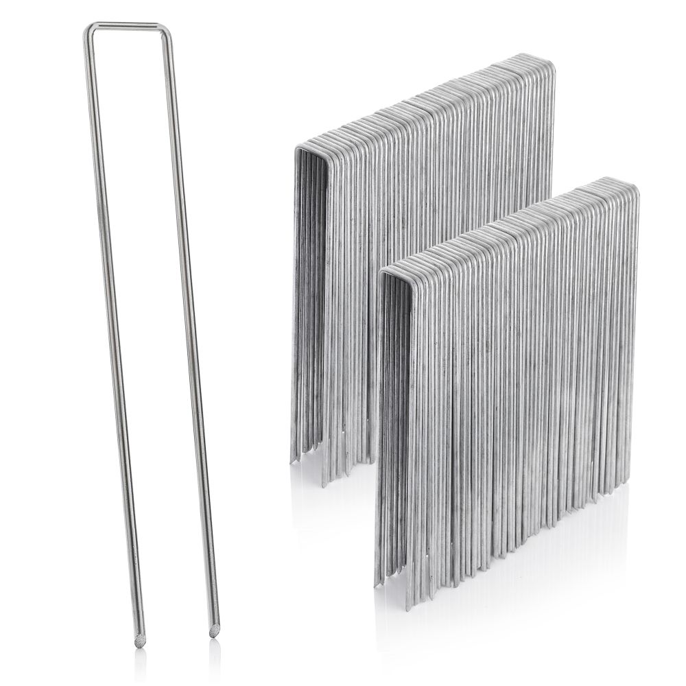 GardenMate Erdanker verzinkt flach 200mm 100 Stück