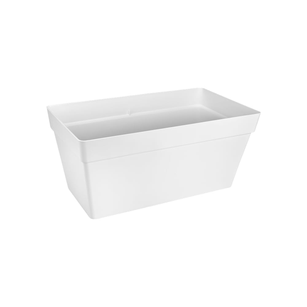 elho Loft Urban Terrace Rollen Balkonkasten Weiss 70 cm
