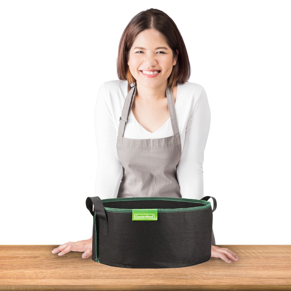 GardenMate Pflanzsäcke Blackline Pflanzsack 30L 5er Set
