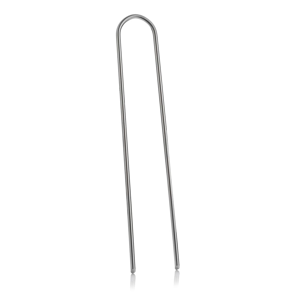GardenMate Erdanker 200 mm verzinkt Bodenanker 100 Stück rund