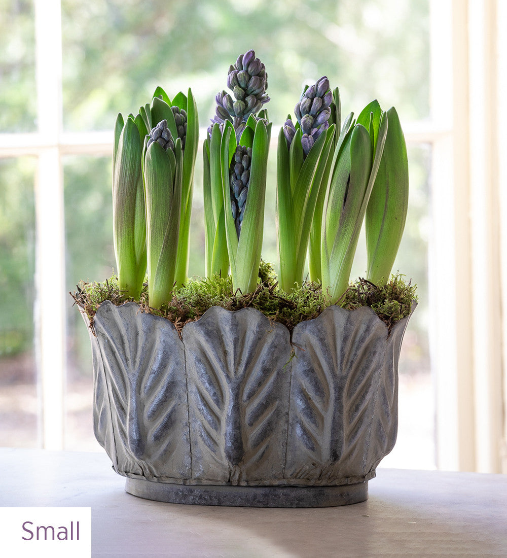 Sarah Raven Leaf Planters Pflanztopf 3er-Set Metall rost