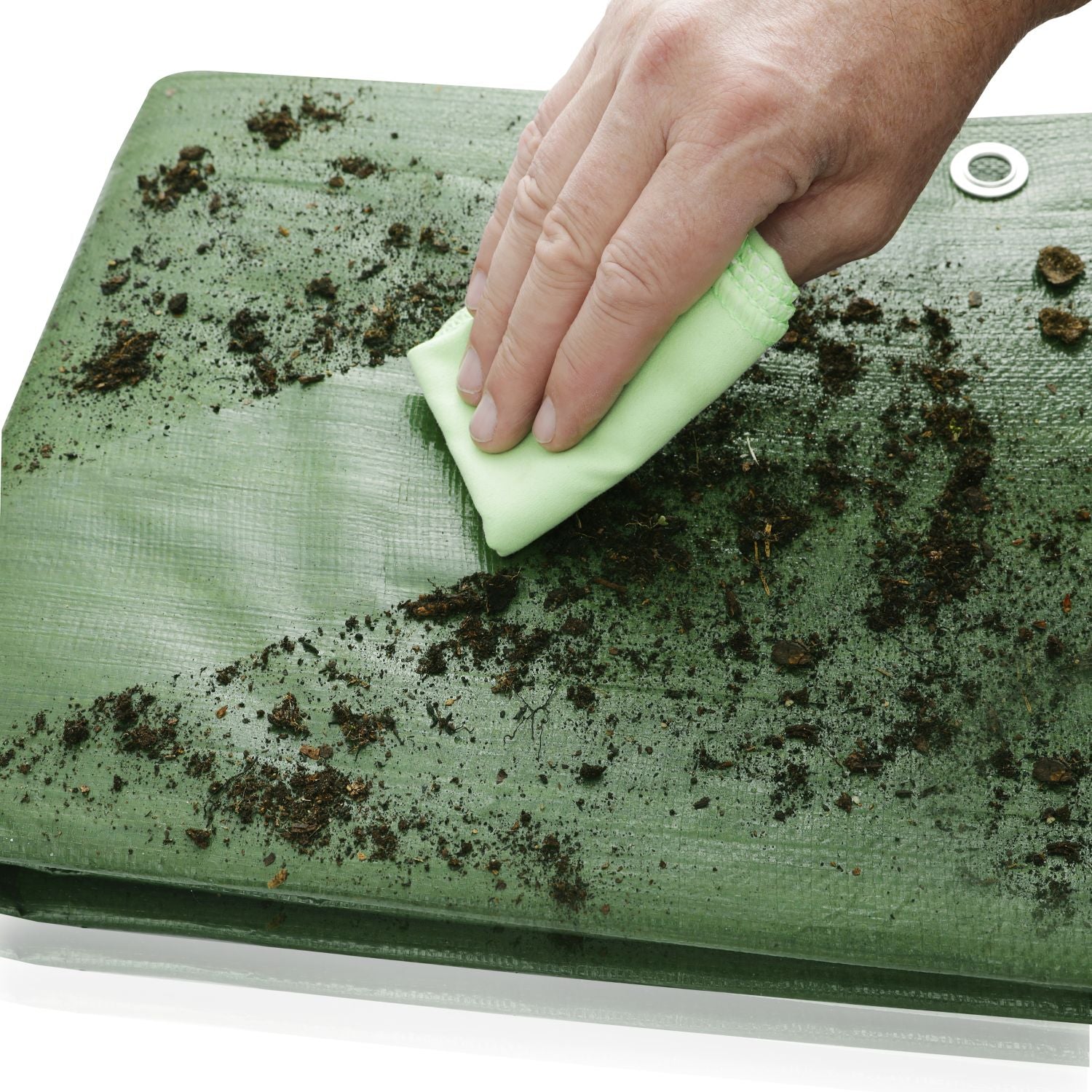GardenMate Abdeckplanen 120g/m² Plane 3x4m grün wasserdicht
