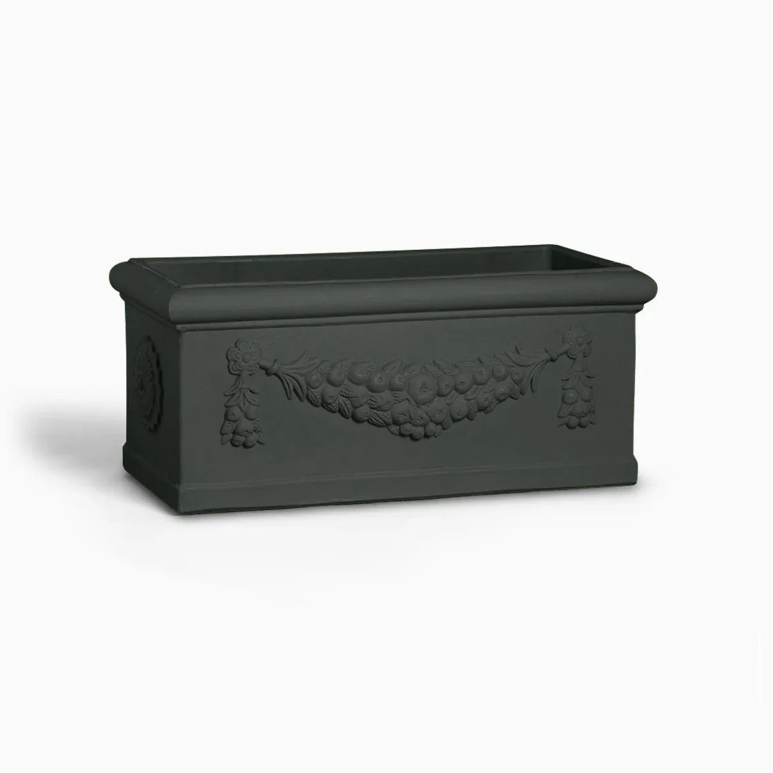 Serralunga Rettangolo Festonato Blumenkasten 80x35 Tortora