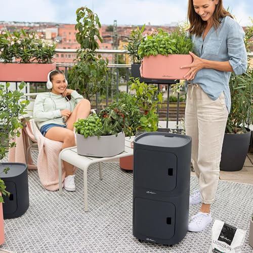 Lechuza Pila Storage Aufbewahrungsbox schiefergrau 35x35
