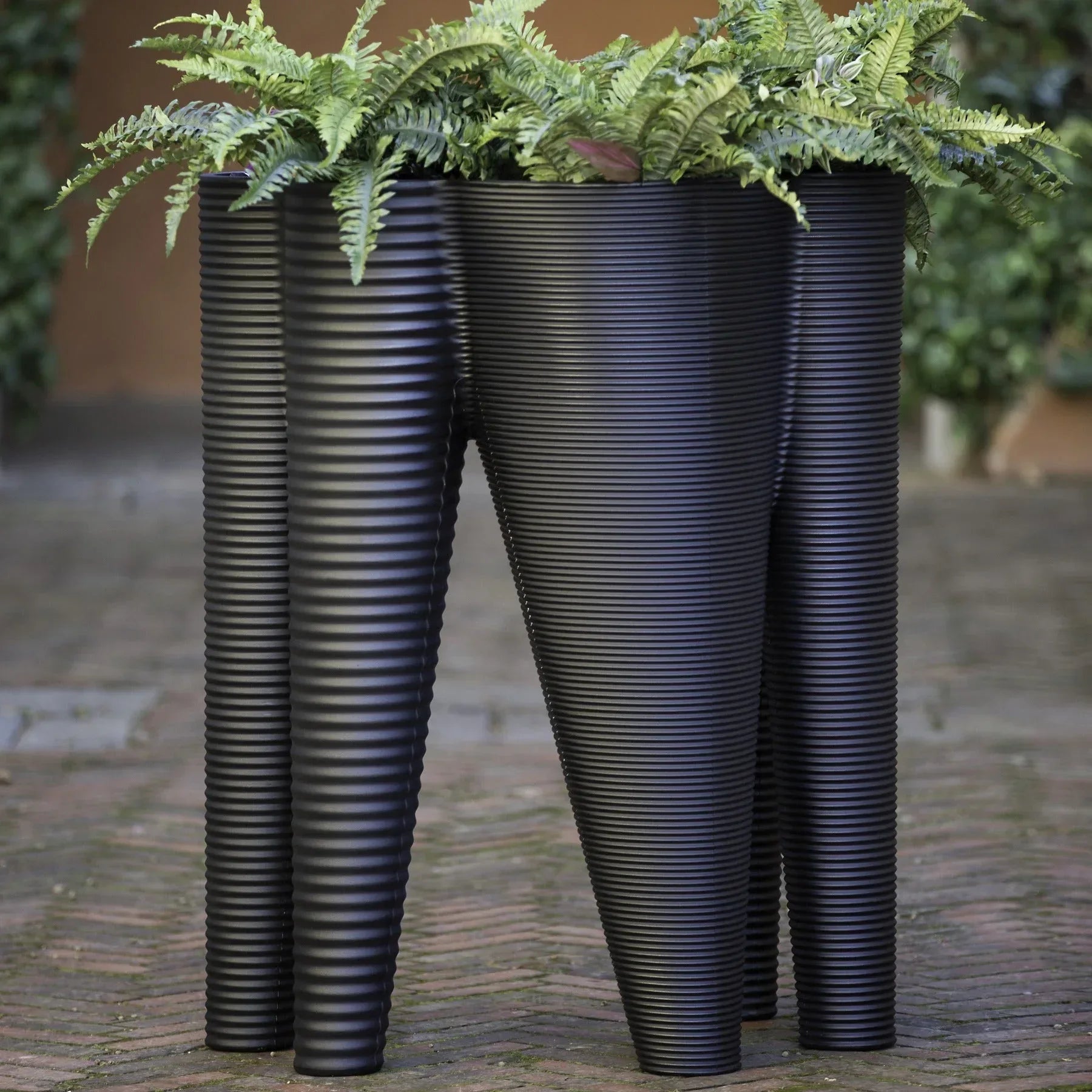 Serralunga The Vases Pflanztopf Anthrazit Ron Arad