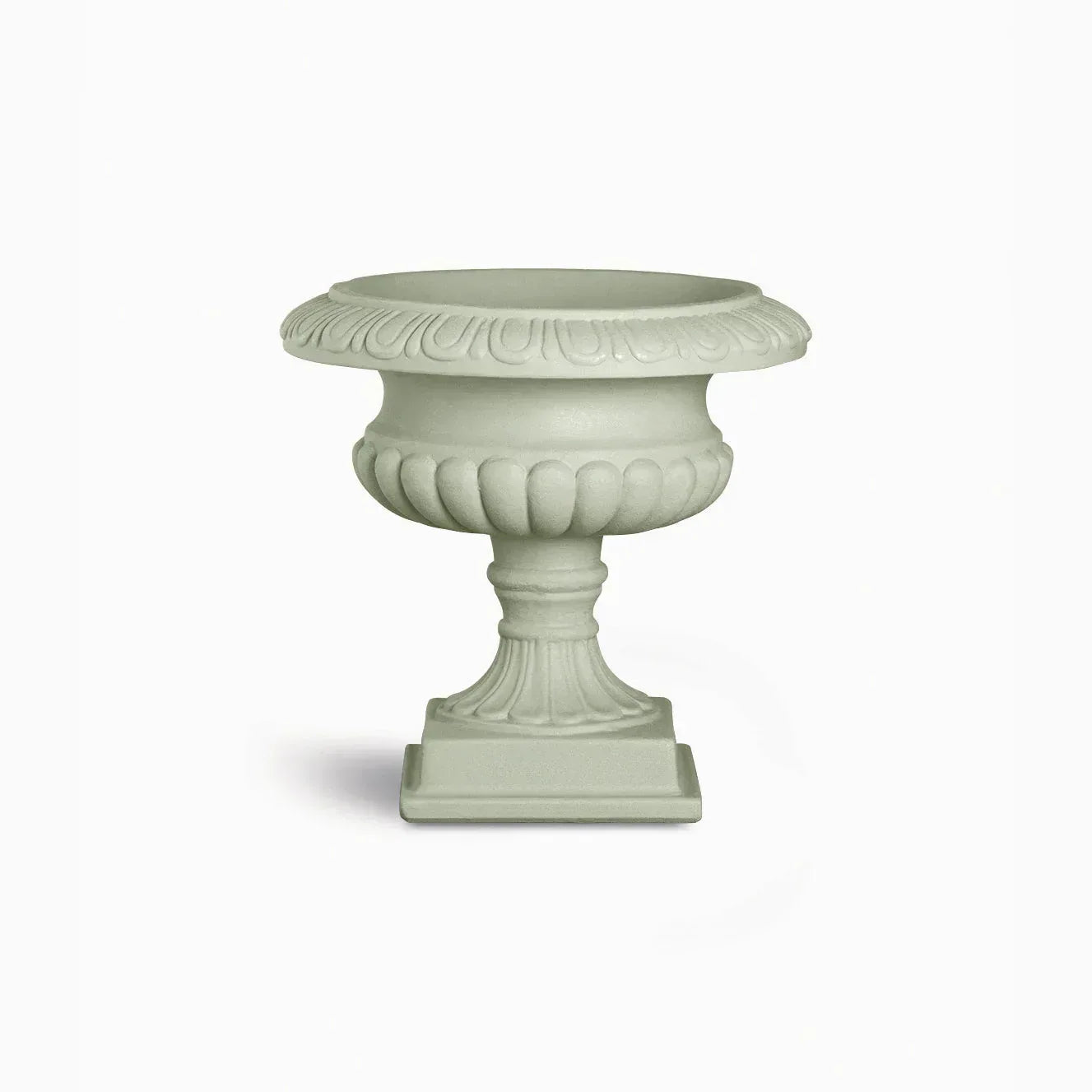 Serralunga Calice Decorato Pflanztopf Tortora Rund