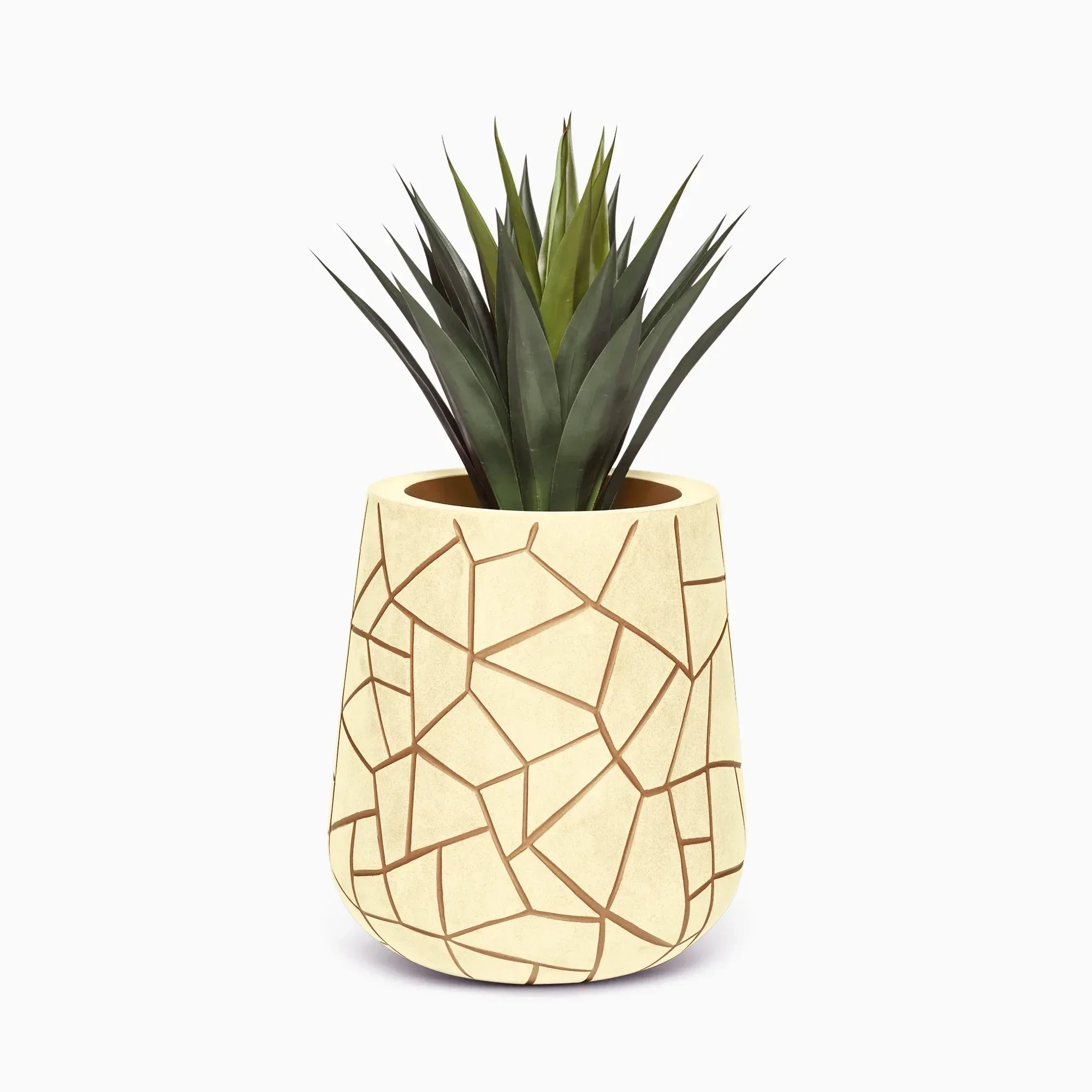 Serralunga Memory Pflanztopf Anthrazit 52x52x43 cm