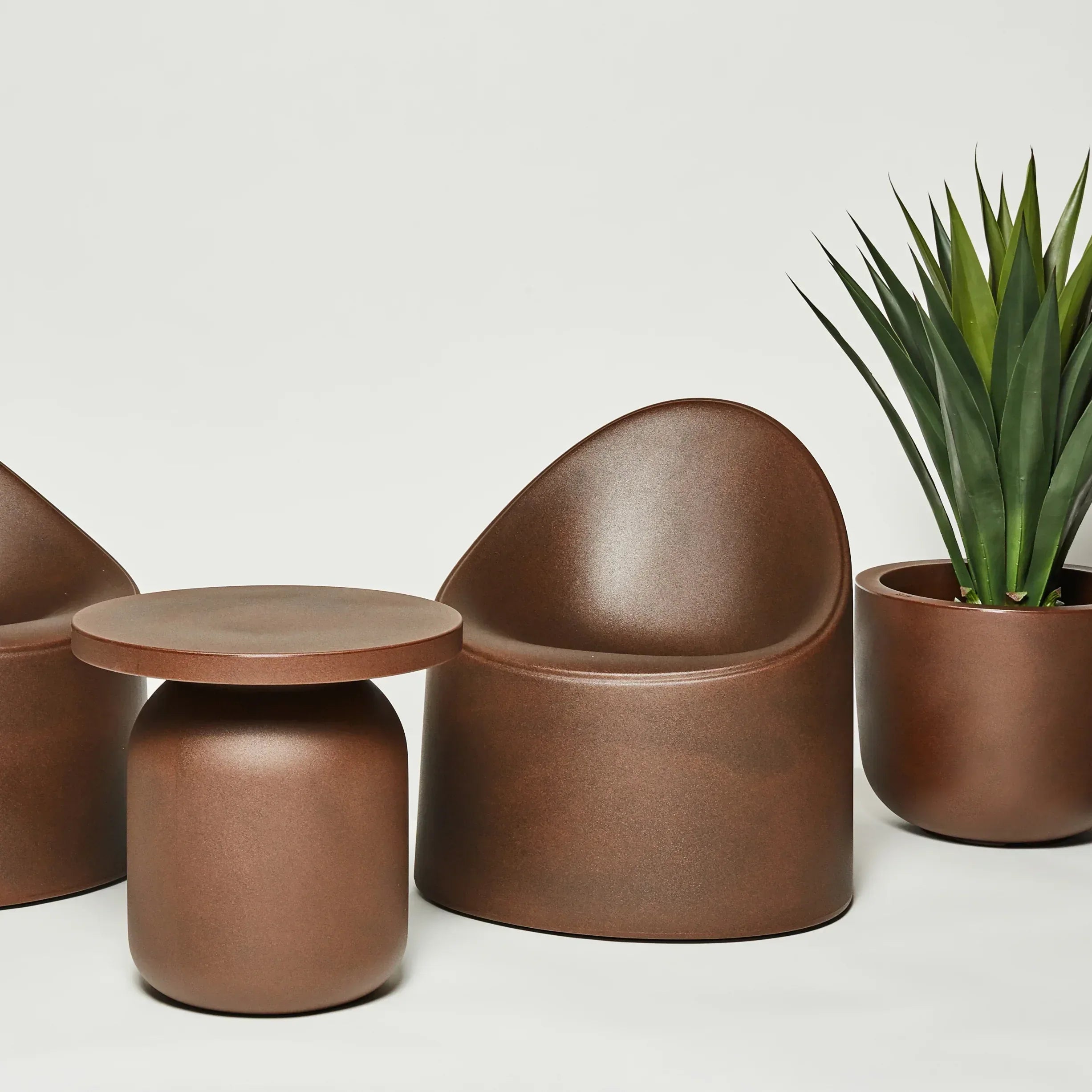 Serralunga Bay BAY-COR Sessel Corten Lounge Outdoor
