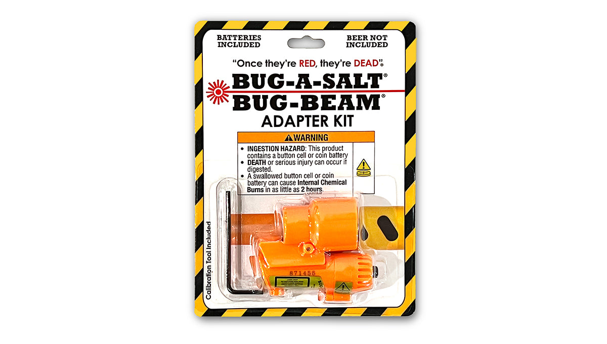 Bug-A-Salt 3.0 Orange Crush Salzgewehr mit Bug-Beam Set