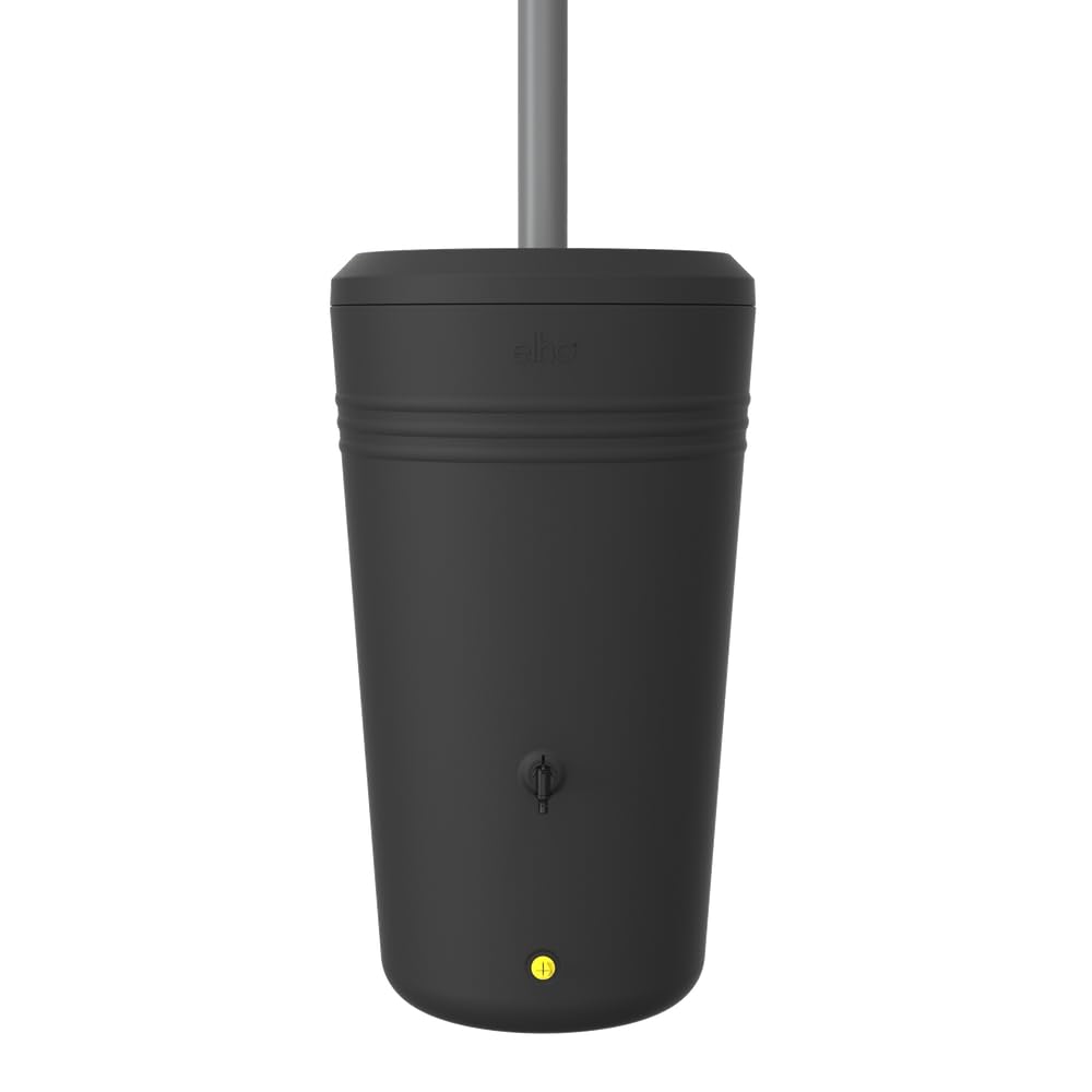 elho Green Basics Rainbarrel Regentonne 200L Living Black