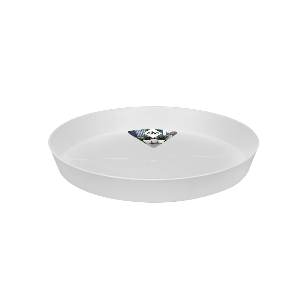 elho Loft Untersetzer Rund 14 cm Weiss Kunststoff
