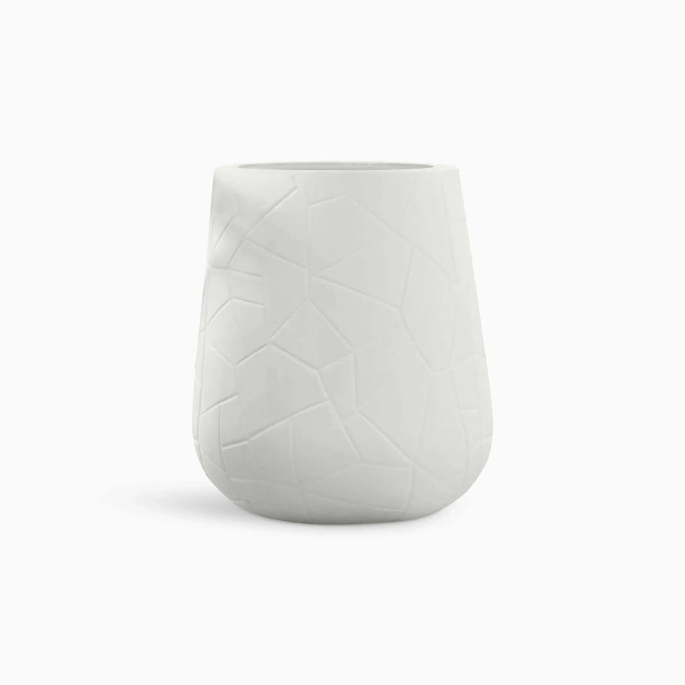Serralunga Memory Pot Pflanztopf Anthrazit 52x52x43